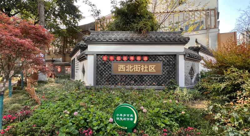 西北街社區(qū)。人民網(wǎng)記者 李昊洋攝
